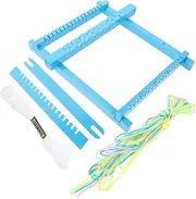 DOITOOL 1Set Kindergarten Weaving Cognitive Knitting Loom for Creative Craft Kit Enhances Hand Eye Coordination Imagination for Ages