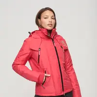 在飛比找Yahoo奇摩購物中心優惠-SUPERDRY 女裝 長袖外套 防風防潑水 經典三層拉鍊 