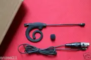 Black ear Headworn Headset Microphones for Shure Radio Mic System mini 4Pin XLR