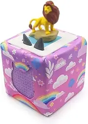 Protective Case for Toniebox Speaker Case Cover for Toniebox Starter Accessories (Rainbow)