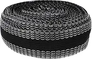 Black Edge Tape for Pants Easy Install Fabric Tape for Jeans Trousers Skirts