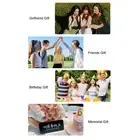 Tulip Cube Night Light Decorative Tulip Cube Mirror Lamp For Anniversaries