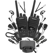 UNIDEN UH755-2DLX 5W UHF Delux Handheld Twin Pk