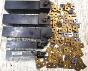 5 Holders inserts Valantine DCGNL 164 Kennemetal Lathe Tool CARBIDE TURNING G413