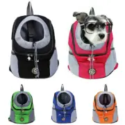 Pet Dog Carrier Puppy Travel Mesh Backpack Front Travel Portable Shoulder Bag
