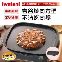 在飛比找momo購物網優惠-【Iwatani 岩谷】燒肉方型不沾烤肉盤(CB-A-TPP