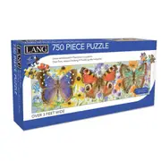 Lang Jigsaw Puzzle 750 Piece Butterflies Linen Embossed