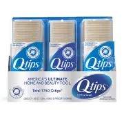 Q-tips Cotton Swabs (625 ct., 2 pk. + 500 ct., 1 pk.) Free Shipping Xmas Hot Wow