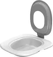 Cat Toilet Training Kit - Cat Potty Training Toilet | Sand Box Mat Cat Trainer | Hygienic Cleaning Cat Trainer Kit | Toilet Litter Box Trainer | Reusable Toilet Litter Box for Hygienic Pet Cleaning