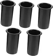 Enhance Your Speaker Sound 5 Pcs Plastic Subwoofer Port Tube Replacement Stain-Resistant Paint Fadeless Suitable for Speaker Cabinet Home Portable