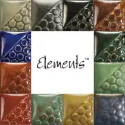 Mayco Elements Ceramic Glaze 12 Colour Kits 118ml Cone Fire 06/05 - Cone 6