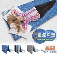 在飛比找PChome24h購物優惠-【Victoria】台灣製 日式防蟎透氣雙人床墊(花色隨機出