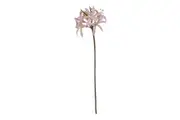 Hill Interiors The Natural Garden Collection Lily Stem Artificial Flower (Pink/Green) (One Size)