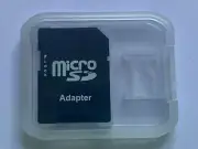 MicroSD Card to Full Size SD Card Adapter | With case | NO MEMORY CARD