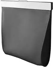 Magnetic Car Garbage Bag Holder, Car Garbage Bag Magnetic Closure | Magnetic PU Leather Trash Can Car Trash Can for Back Seat Car Storage Bag Organiser, Leak-Proof, Kunstle