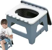 Outdoor Toilet for ing | Toilet,Foldable Seat Stool Privacy Accessories for Backpacking Hiking Tent RV Travel Car Boat
