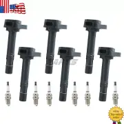 6 For 2006-2008 Honda Pilot 3.5L V6 Ignition Coil & Spark Plug (for: Honda)