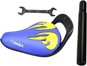 Kids Bike Saddle Childrens Bicycle Seat with 2.54cm Support Post Cycling Waterproof Breathable Bike Seat Kids Bicycle Saddle