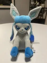 Genuine Glaceon Pokémon Takara Tomy Plush 9" Stuffed Toy Doll Japan Eevee NWT