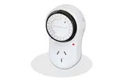 Sansai 24 Hour 2400W Outlet Powerplug Mechanical Timer 240V w Auto Switch White