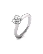 Diana M. Fine Jewelry 14K 1.00 ct. tw. Lab Grown Diamond Solitaire Ring