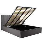 [James Lane] Mayfair Lift Storage Bed Solana Granite