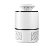 Mosquito Killer Lamp USB Electric No Noise No Radiation Insect Killer Flies Trap Lamp Anti Mosquito Lamp Home - White