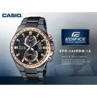 在飛比找PChome商店街優惠-CASIO 手錶專賣店 國隆 EDIFICE_EFR-542