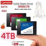 Lenovo Fast SATA SSD 2.5Inch High Speed SSD 500GB HD 1TB Internal SSD 2TB