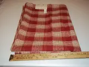 Dorr Mill Store 1-1/4 Yards Plaid Wool Fabric