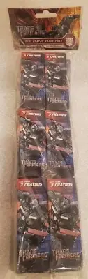 TRANSFORMERS( 12 ) Packs Of 3 Count Coloring MINI Crayons.2009. 36 Total Crayons