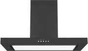 Omega 90cm Canopy Rangehood Matte Black