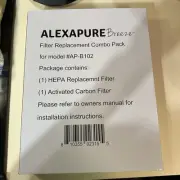 Air Purifier Filter Kit for Alexapure Breeze AP-B102 Replacement