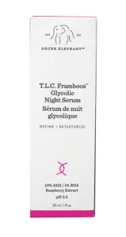Drunk Elephant T.L.C Framboos Glycolic Night Serum 1 Ounce