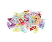 100Pcs Pack Clover Wonder Clips For Crafts Quilting Sewing Knitting Crochet