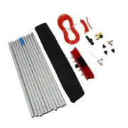 Solar Panel Cleaning Brush Telescopic Water Fed Pole Kit Portable Window US