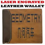 Geometry - Geometry Leather Wallet Bifold Premium Quality NEW