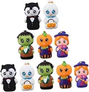 KOMBIUDA 10Pcs Finger Puppets Cartoon Hand Puppets for Interactive Storytelling Material Comfortable Fit for Hands Preschool Learning Playtime