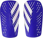 [adidas] Unisex-Adult Tiro Club Shinguard, Lucid Blue/White/Solar Red, Medium