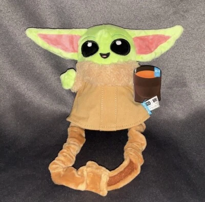 New Bark Box & Star Wars “ Ride-Along Grogu “ Dog Toy Mandalorian Yoda