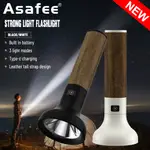 精緻超亮 ASAFEE SDT-02 3W LED 戶外安全燈手電筒 220LM 便攜式迷你燈內置電池可充電 TYPE-