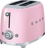 Smeg 50's Style 2 Slice Toaster Pastel Pink