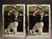 2020 Bowman Chrome #9 ZACK COLLINS Rookie Silver lot of 2