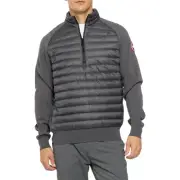 Canada Goose HyBridge Knit Packable Pullover Wool Goose Down Jacket Grey $695 MD
