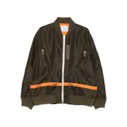 [Sacai] Sacai Drawstring-waist Bomber Jacket II NUMERIC GREEN