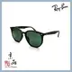 【RAYBAN】RB4306F 601/71 黑框 墨綠片 亞版 雷朋太陽眼鏡 直營公司貨 JPG京品眼鏡