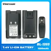 1PC BL1203 Replacement Battery for HYT TC600 TC-600V Two Way Radio Walkie Talkie