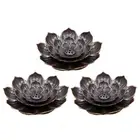 3 PCS Incense Burner, Incense Holder for Sticks, Lotus Incense Stick Holder3676