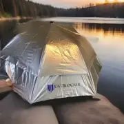 UV-Blocker UPF 55+ UV Protection Travel Beach Umbrella
