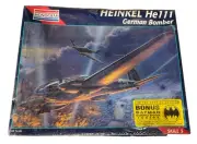 MONOGRAM HEINKEL HE111 GERMAN BOMBER MODEL KIT 1/48 SCALE CIRCA 1995 VINTAGE